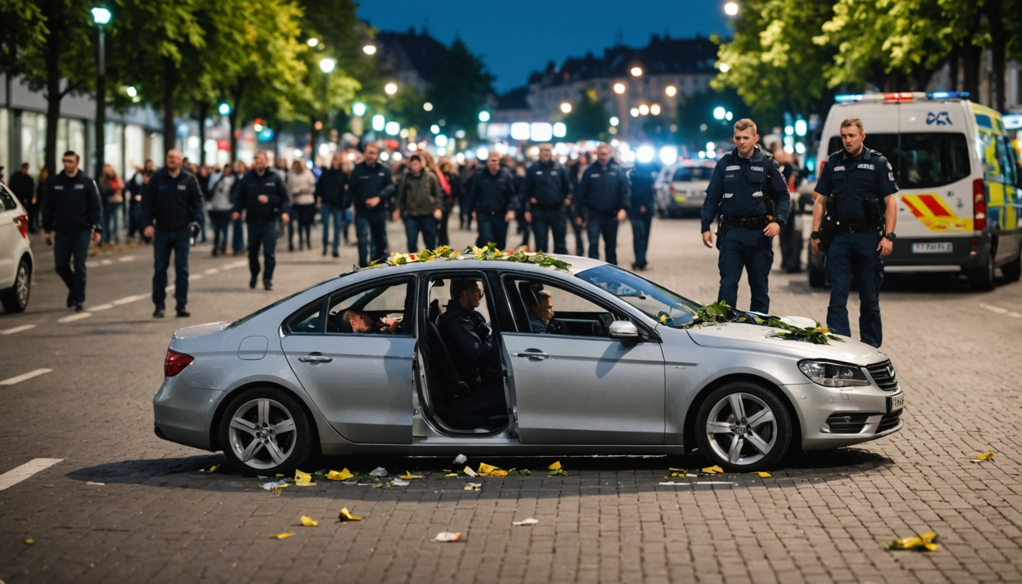 Two Dead, Several Injured After Car Rams Crowd in Mannheim, Germany