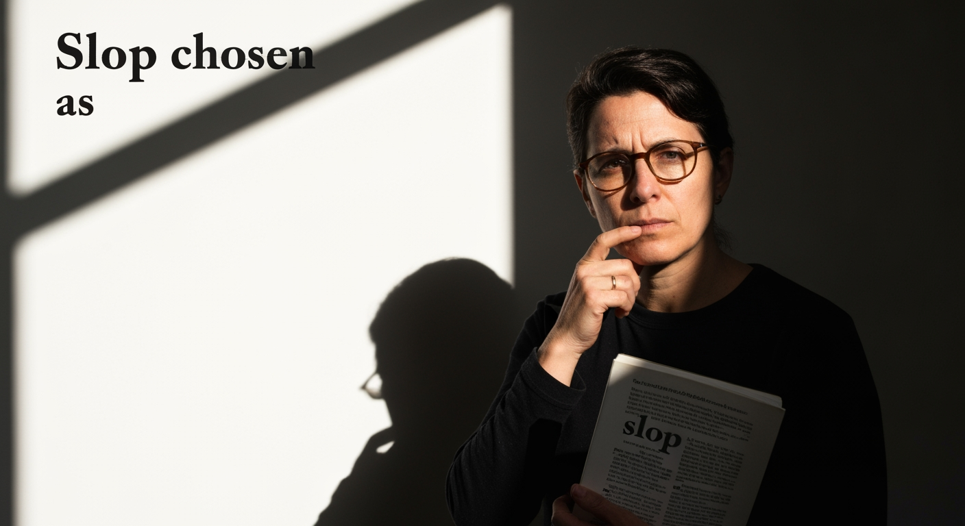 "Slop" Named Merriam-Webster's 2025 Word of the Year, Reflecting AI's Digital Deluge