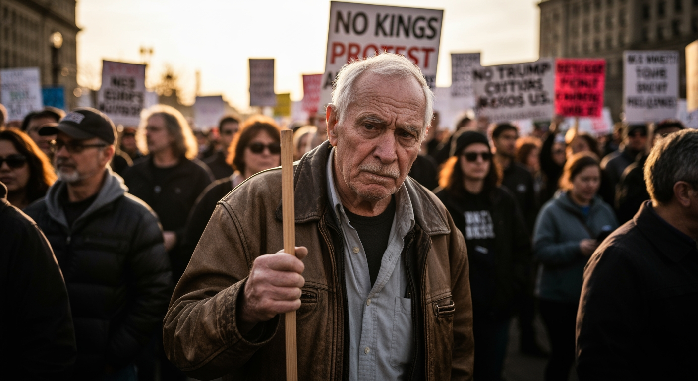 "No Kings" Protests Sweep Nation as Millions Rally Against Trump Administration