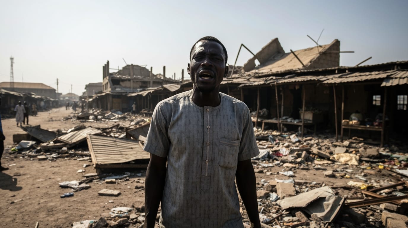 Civilian Lives Shattered: Airstrike Claims 100 at Nigerian Market, Amnesty International Alleges