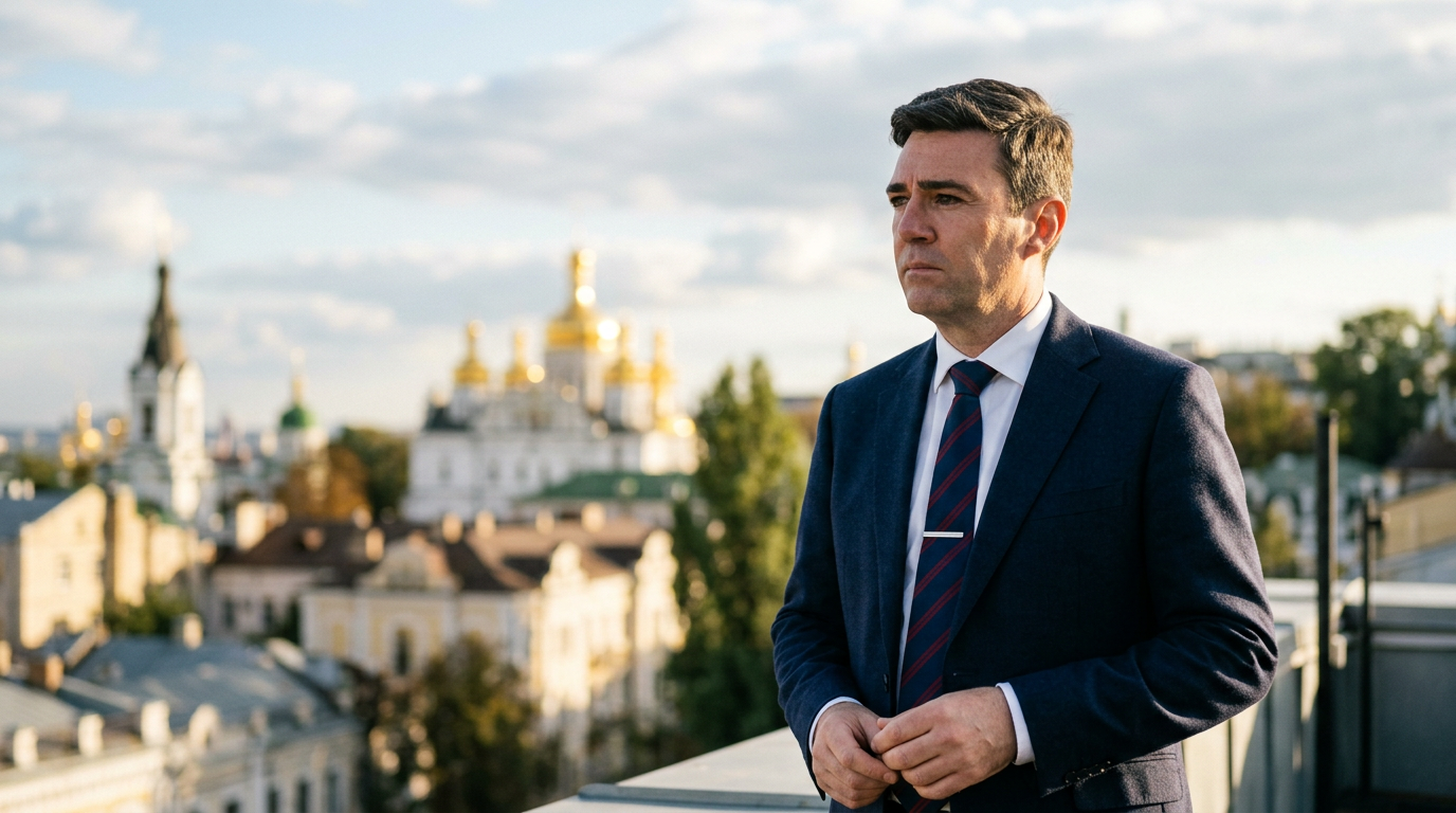 Prime Minister Burnham Makes Historic Kyiv Visit on Ukraine's 35th Independence Day