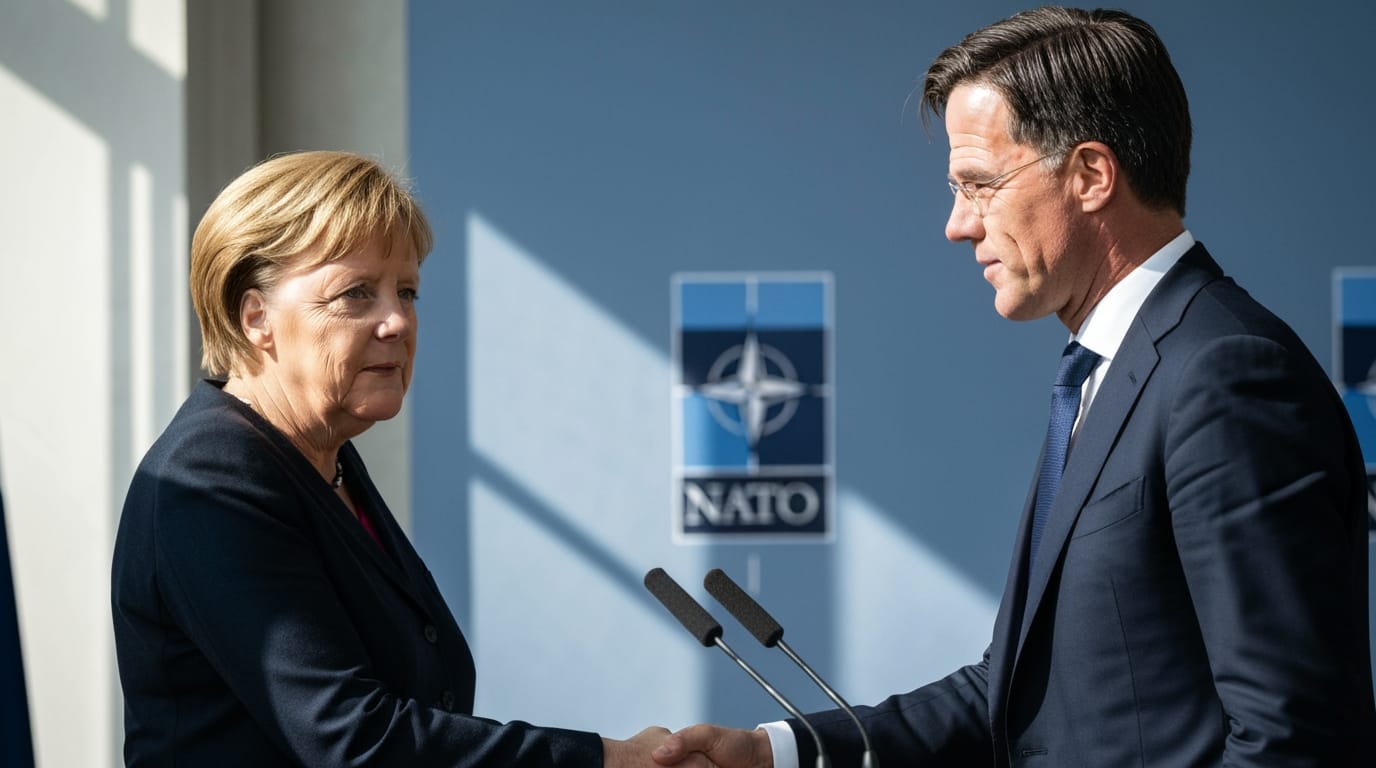 German Chancellor Merz and NATO Secretary General Rutte Forge United Front in Berlin Amidst Global Instability