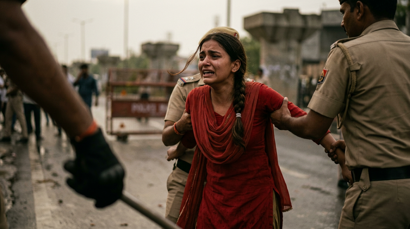 India Gripped by Controversy: Police Force Against CJP Protesters Under Scrutiny Amidst Calls for Accountability