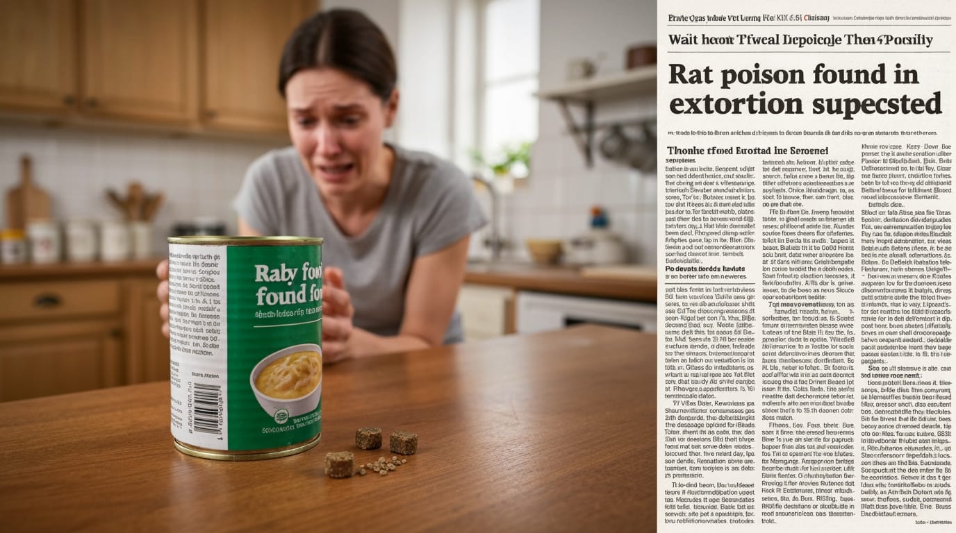 Rat Poison Found in Baby Food Across Europe in Suspected Extortion Plot
