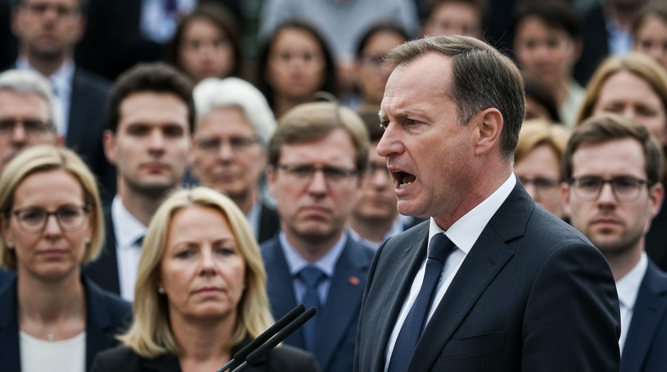 German Chancellor Merz Faces Public Backlash Over Austerity Push