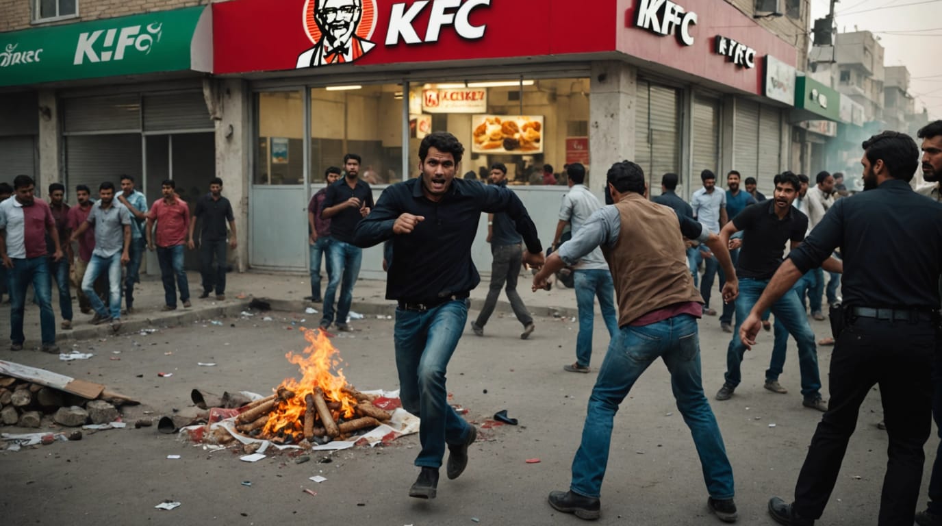 Protests Over Gaza War Lead to Attacks on KFC Restaurants in Pakistan, Over 170 Arrested