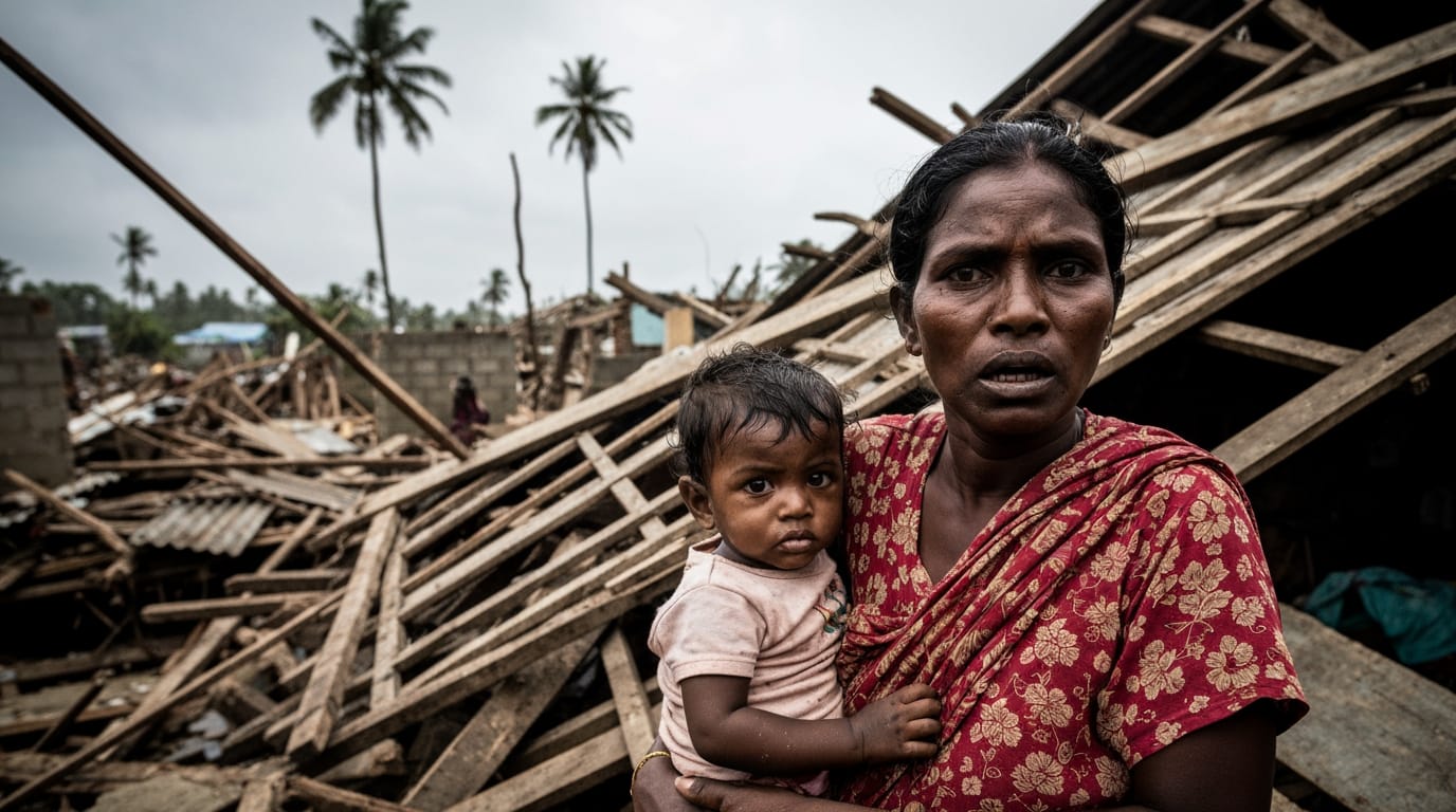 Cyclone Ditwah Unleashes Catastrophe in Sri Lanka, Death Toll Surpasses 600