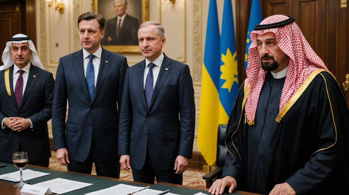 US and Ukraine to Hold Peace Talks in Saudi Arabia Following Tensions