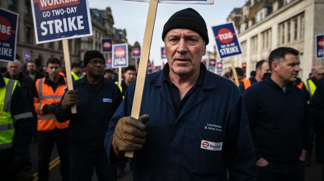 London Tube Faces Major Disruption as Two-Day Strike Looms Over Working Hours Dispute