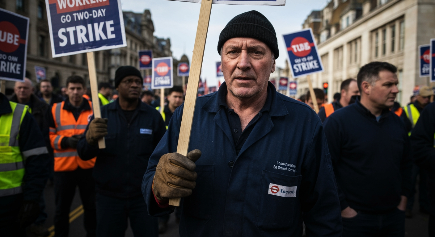 London Tube Faces Major Disruption as Two-Day Strike Looms Over Working Hours Dispute