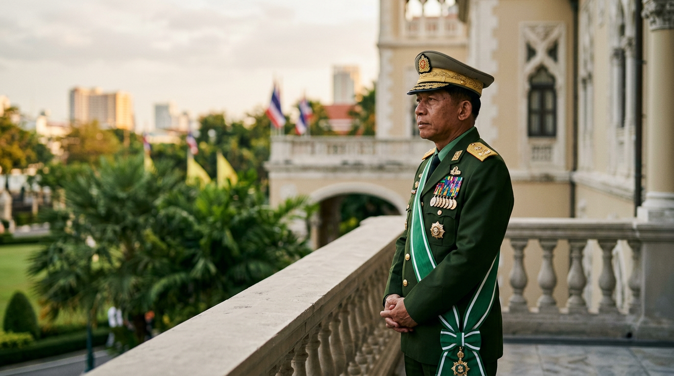 Myanmar's Leader Seeks Regional Validation in Red-Carpet Thai Visit Amidst Deepening Crisis