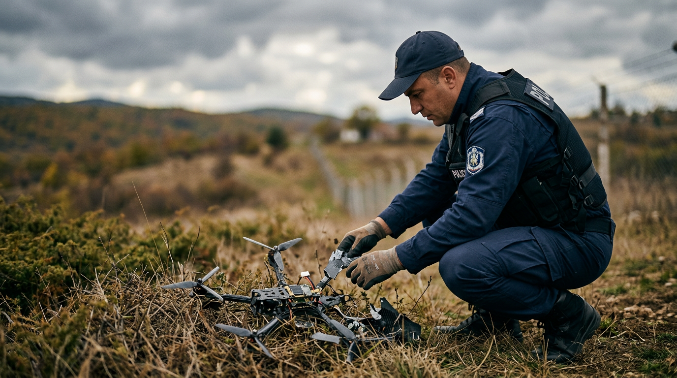 Unidentified Drone Explodes Near Vital Gas Pipeline on Bulgaria-Romania Border