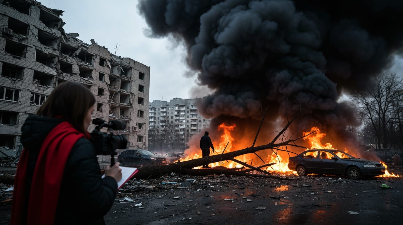 Kyiv Endures Relentless Ballistic Barrage as Russian Missiles Strike Capital Amid Escalating Aerial Campaign