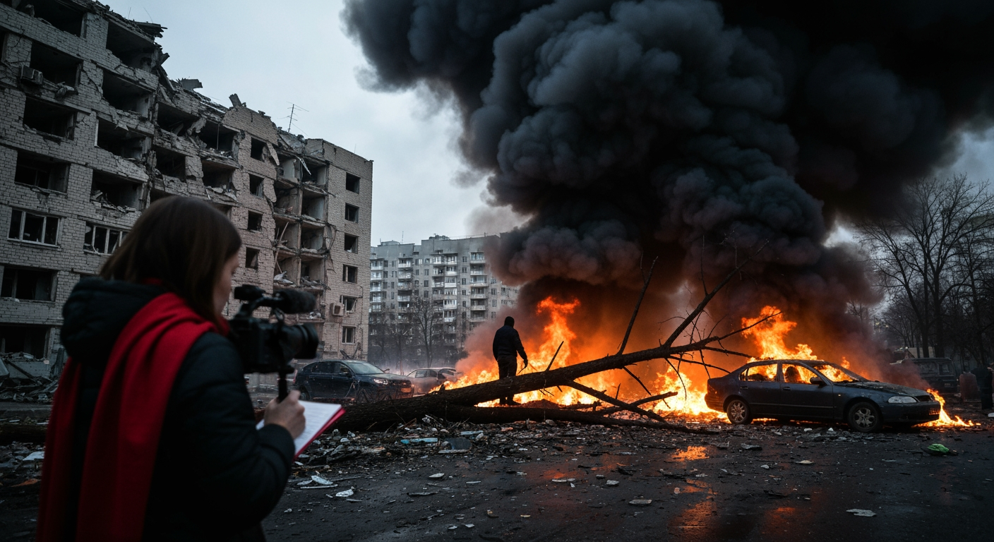 Kyiv Endures Relentless Ballistic Barrage as Russian Missiles Strike Capital Amid Escalating Aerial Campaign