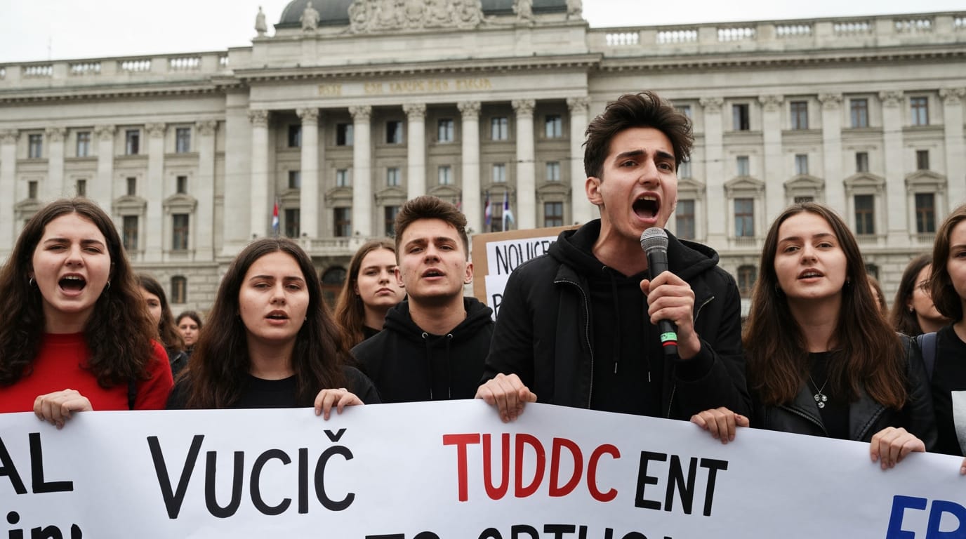 Serbian Student Uprising: A Growing Challenge to Vučić's Authority Amidst Calls for Fresh Elections