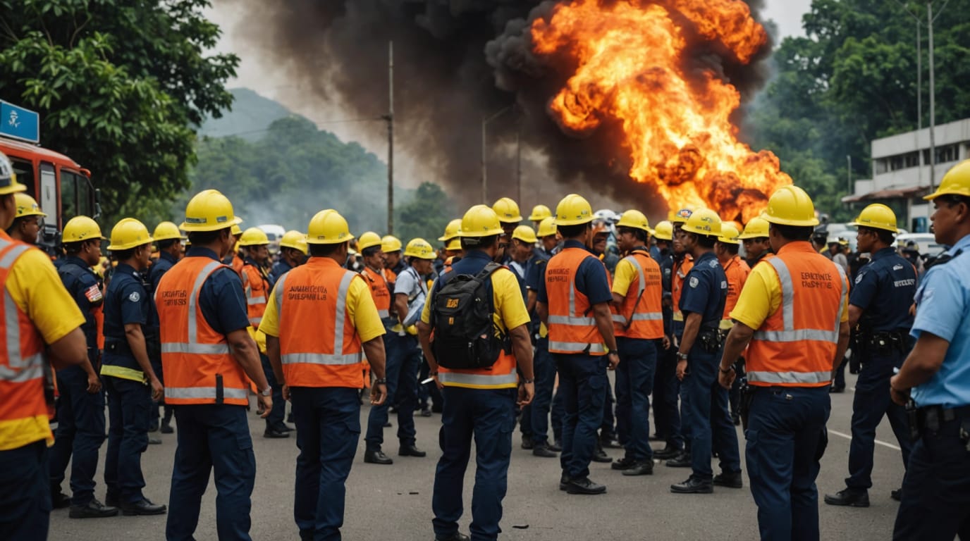 Dozens Injured in Petronas Gas Pipeline Fire Near Kuala Lumpur