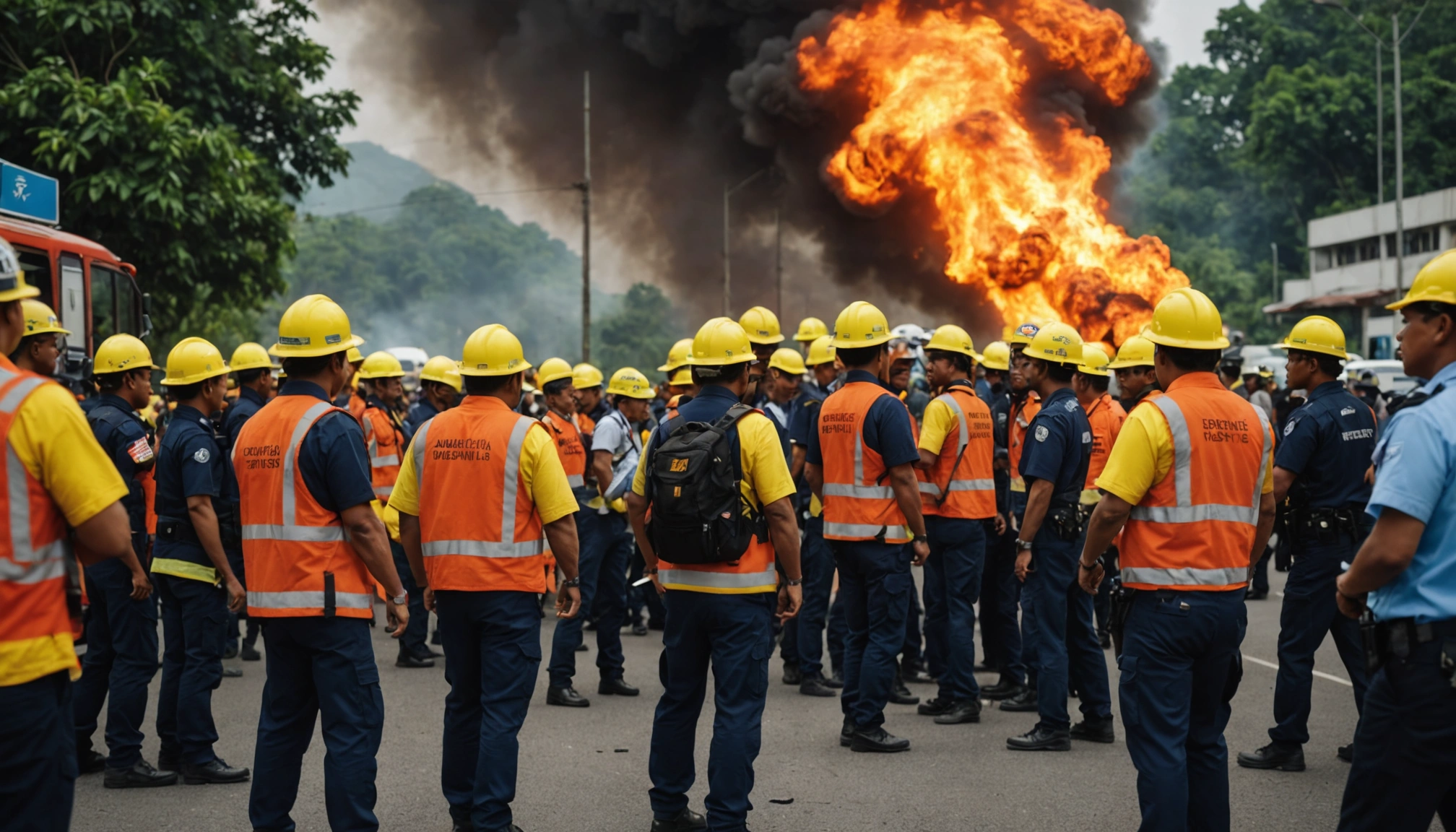 Dozens Injured in Petronas Gas Pipeline Fire Near Kuala Lumpur