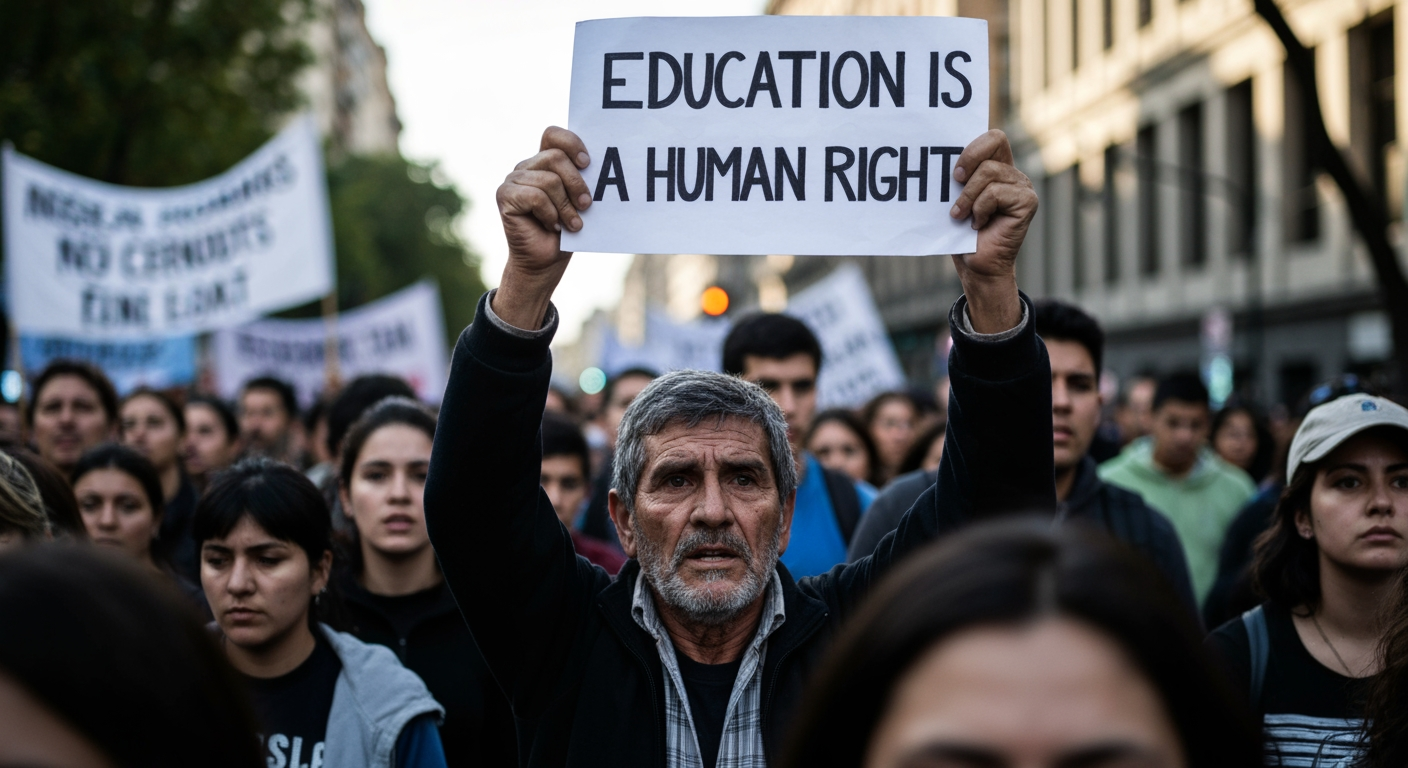 Argentina's Universities Erupt: Mass Protests Challenge Milei's Austerity Measures