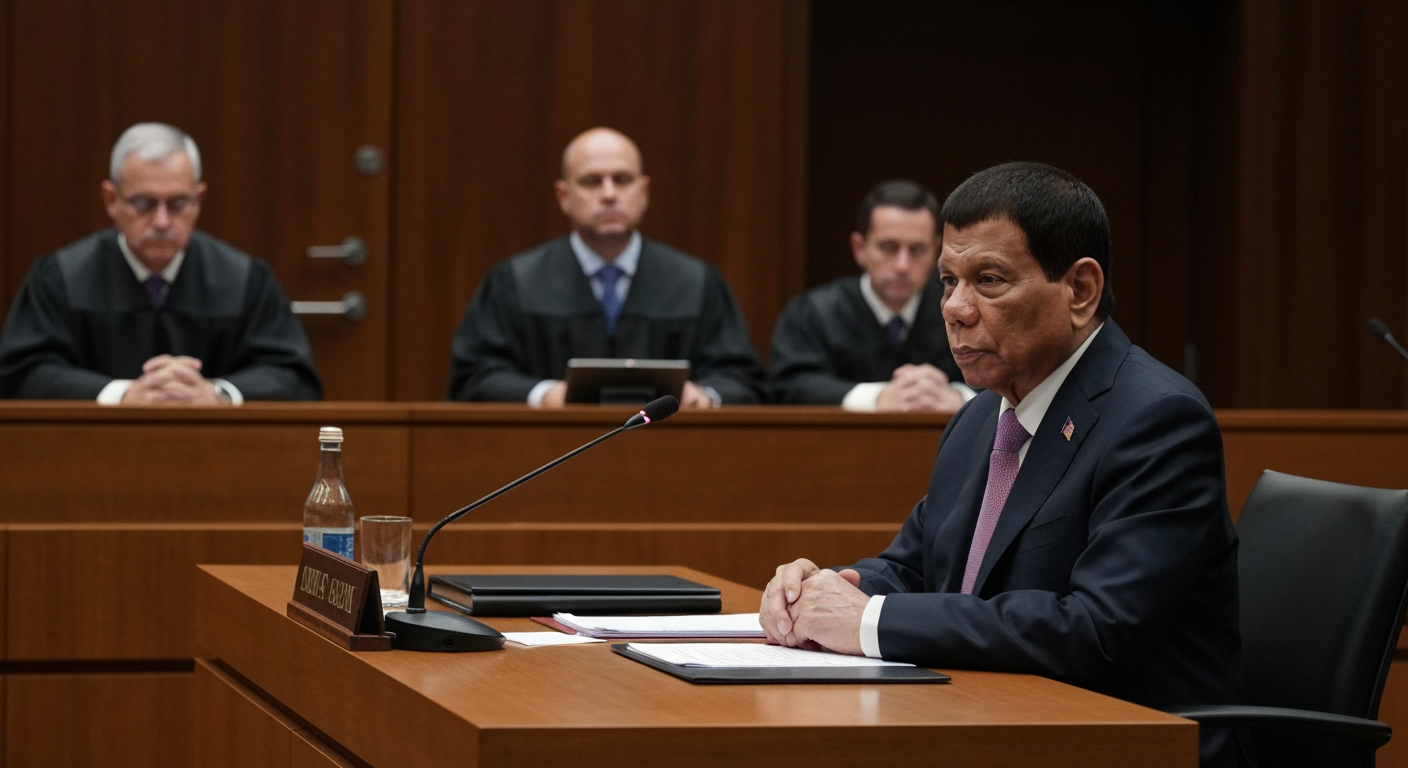 ICC Opens Pivotal Hearing for Former Philippine President Duterte on Crimes Against Humanity