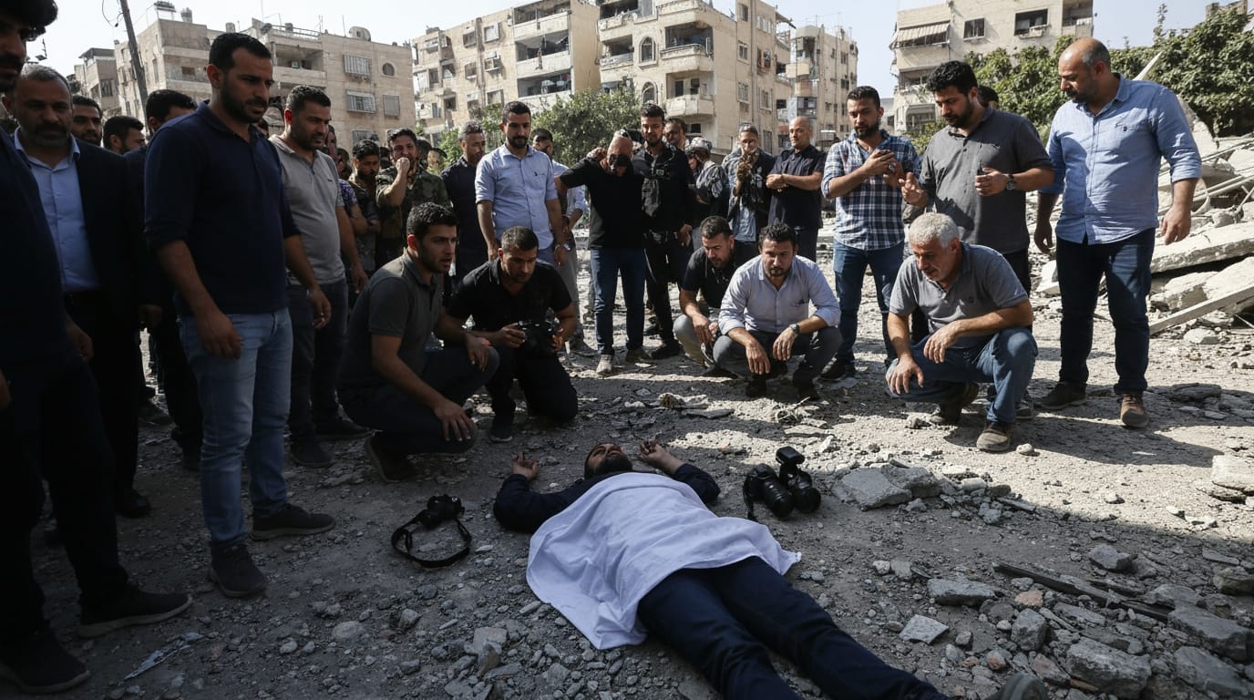 Lebanese Journalist Killed in Alleged Israeli Airstrike, Igniting Outcry Over Press Freedom