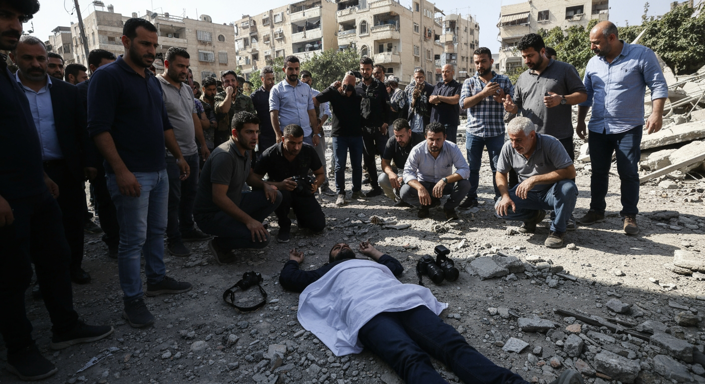 Lebanese Journalist Killed in Alleged Israeli Airstrike, Igniting Outcry Over Press Freedom