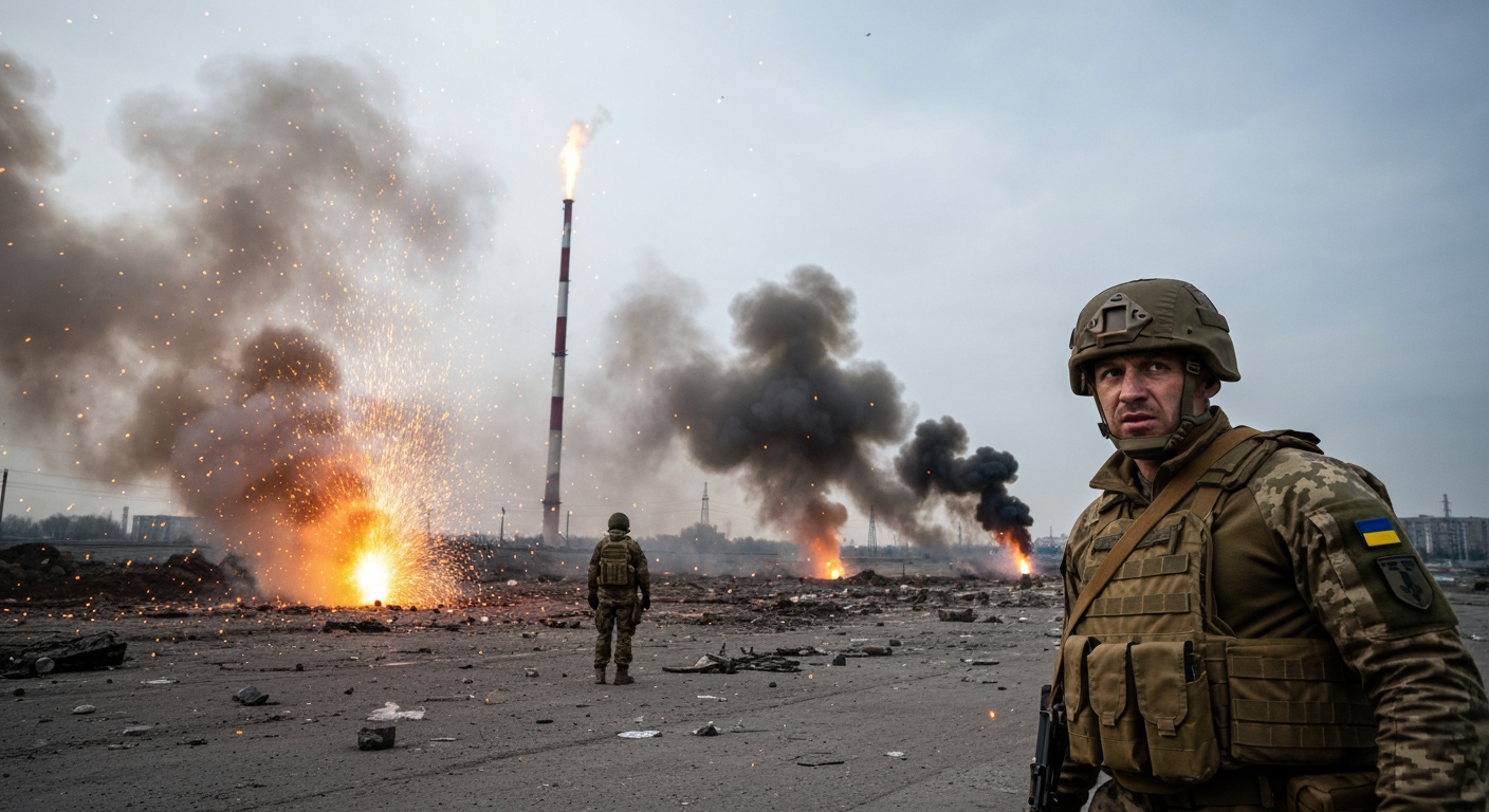 Ukraine Intensifies Deep Strikes, Targeting Russian Weapons Production and Fuel Supply Chains