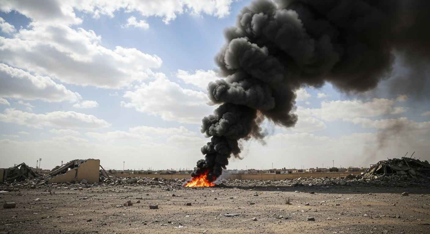 Smoke Billows Near U.S. Embassy in Kuwait Amid Spiraling Regional Conflict