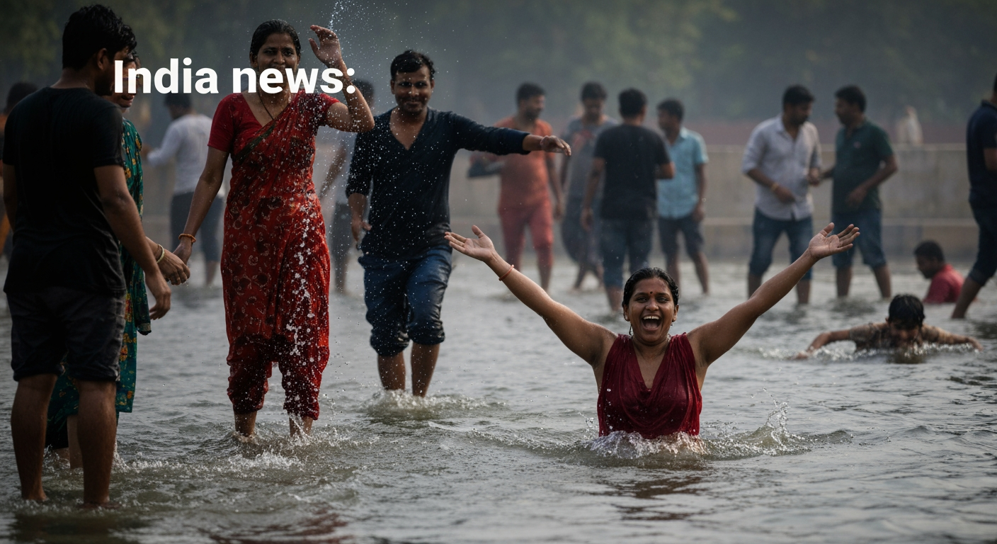 Delhi Anticipates Brief Heatwave Respite as Much of India Continues to Sizzle