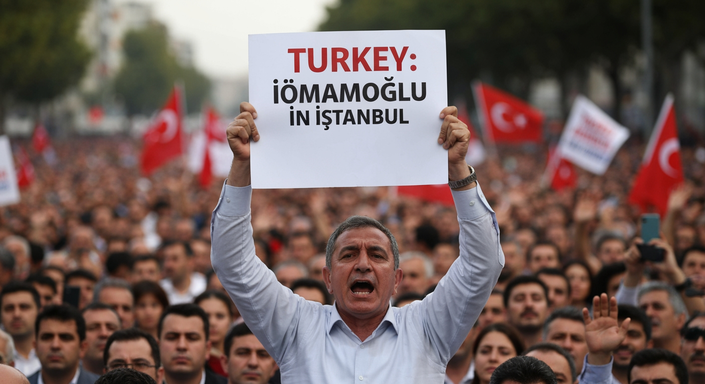 Istanbul's Echo: Thousands Rally for Jailed Imamoglu, Highlighting Deep Political Divides