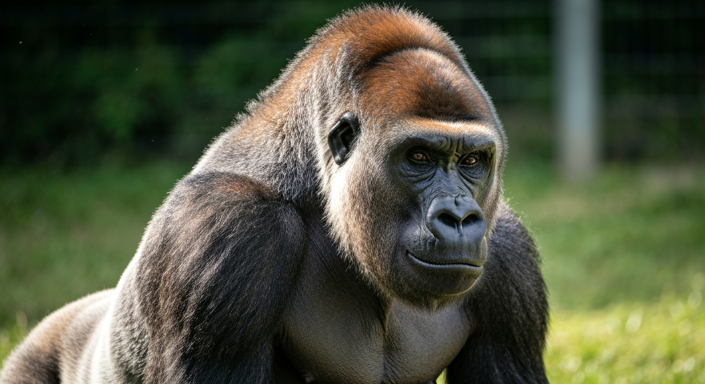 Berlin's Grand Dame: World's Oldest Gorilla, Fatou, Marks 69 Years