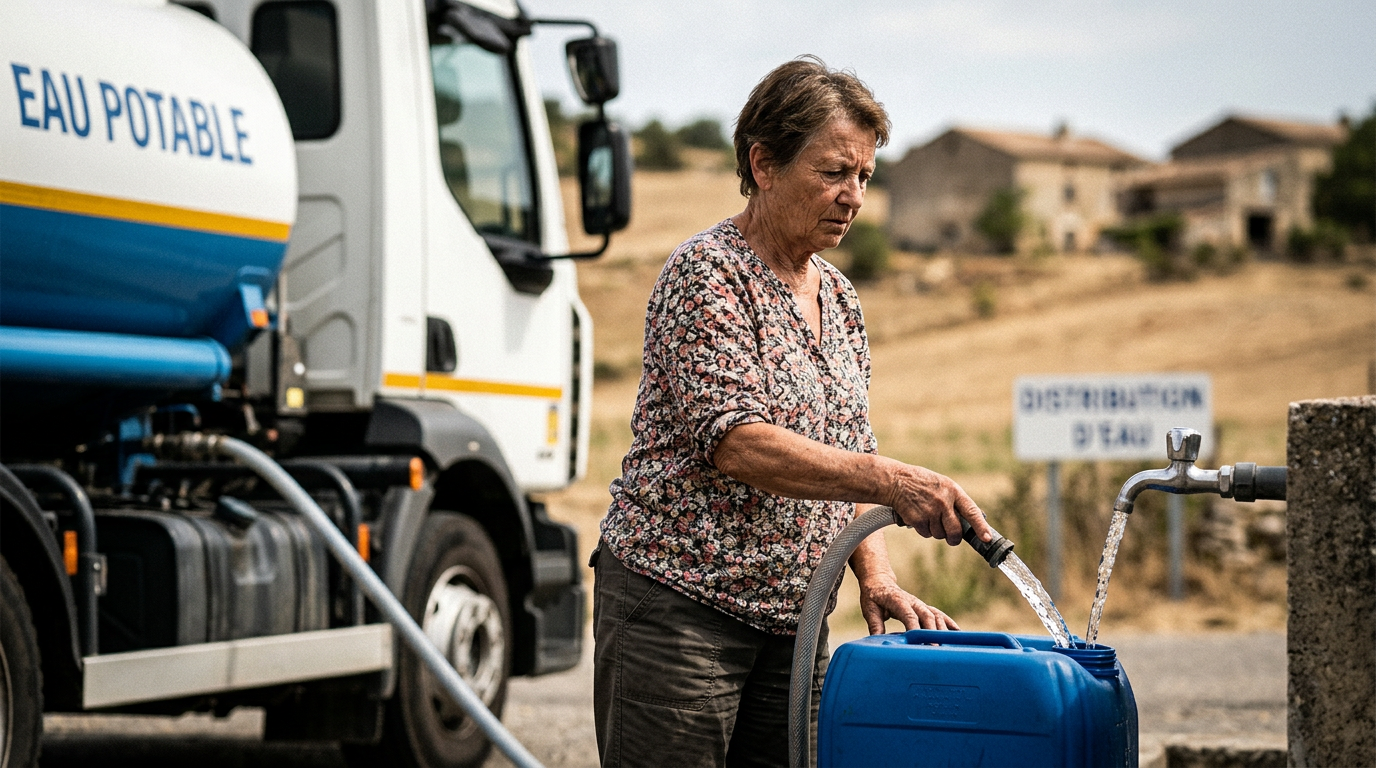 Drought-Stricken France Turns to Tankers as Water Crisis Deepens