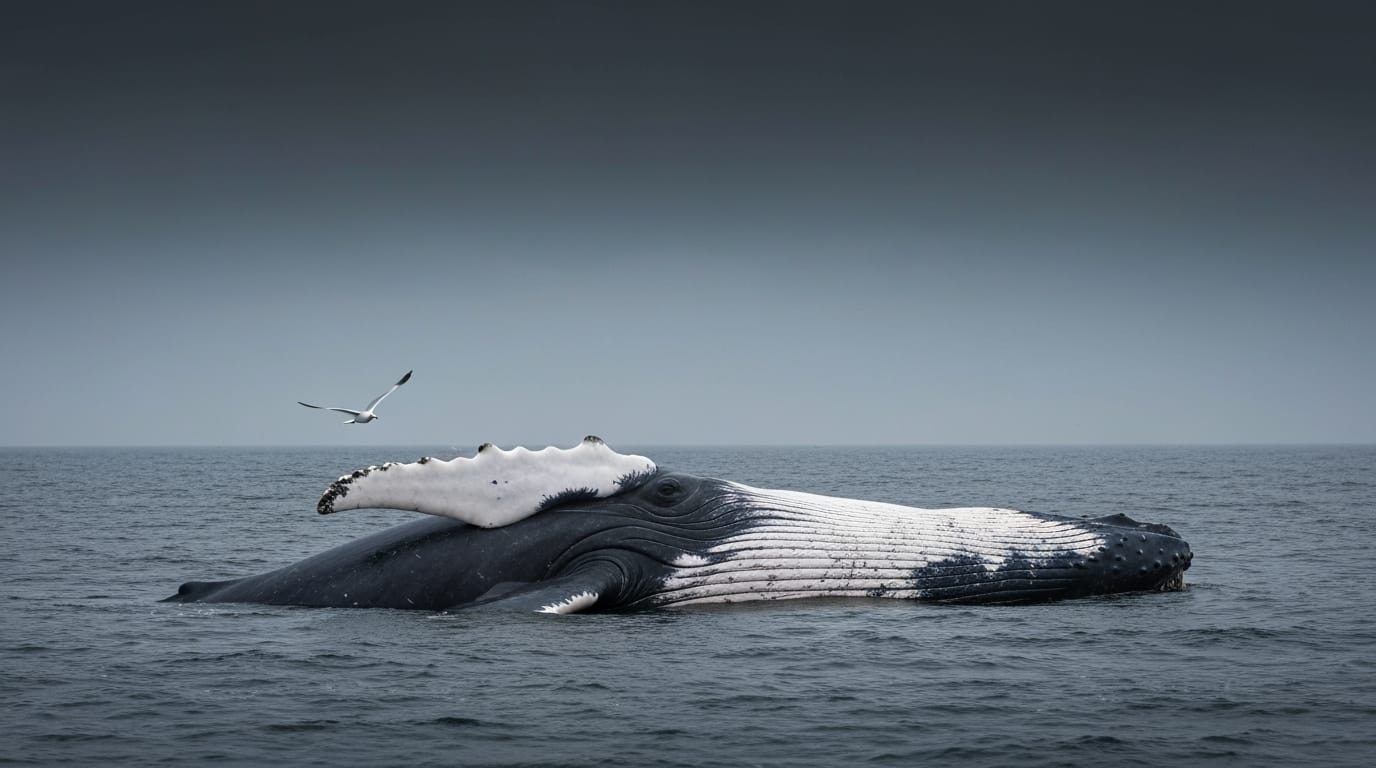 Humpback Whale Stranded in Baltic Sea, Condition Deteriorating as Rescue Efforts Face Mounting Challenges