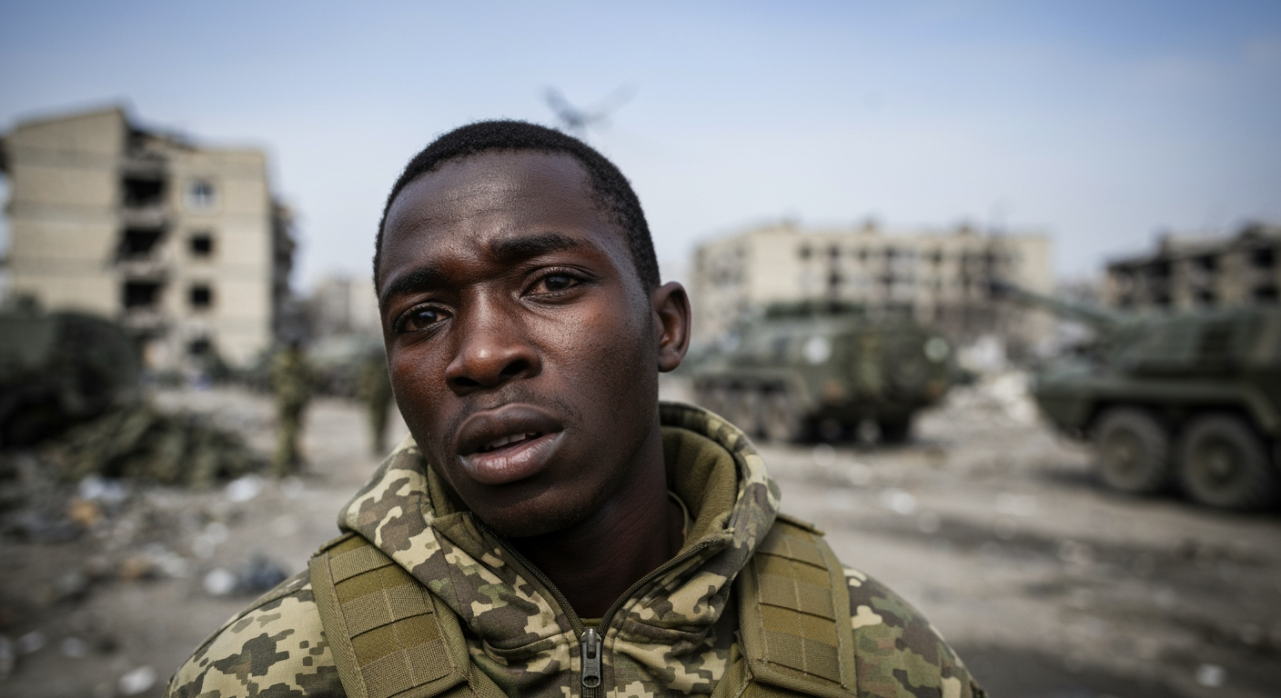 Desperation and Deception: Africans Lured to Ukraine Front Lines as Casualties Mount