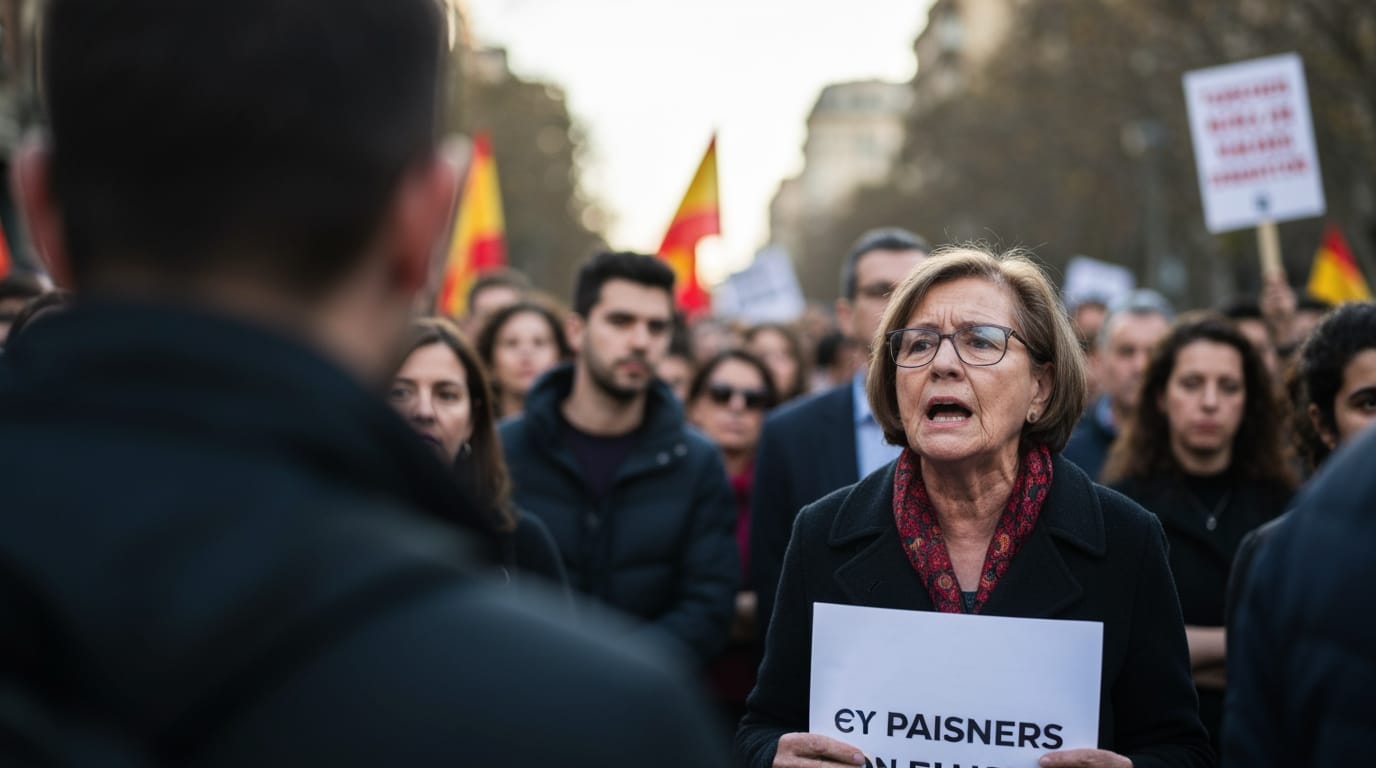 Tens of Thousands Rally in Madrid Demanding Sánchez's Resignation Amidst Spreading Corruption Allegations