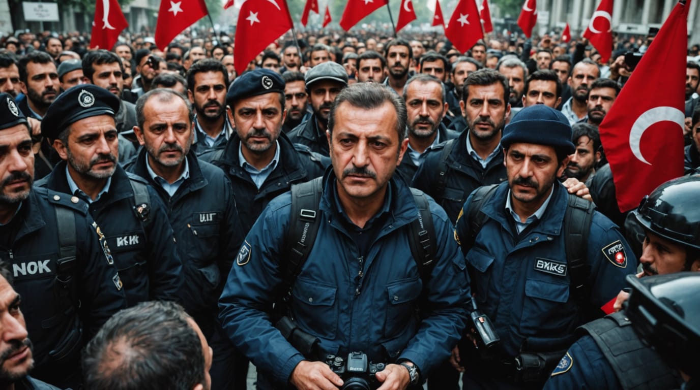 Turkey Grapples With Mass Protests, Journalist Arrests Amidst Political Turmoil