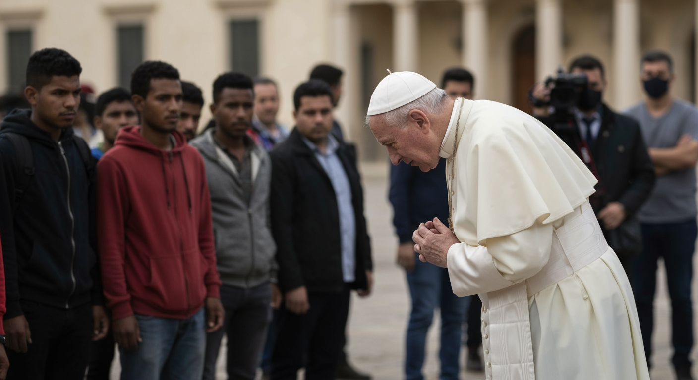 Pope Leo XIV Bows to Migrants' Dignity in Gran Canaria, Urging Global Conscience on Deadly Atlantic Route