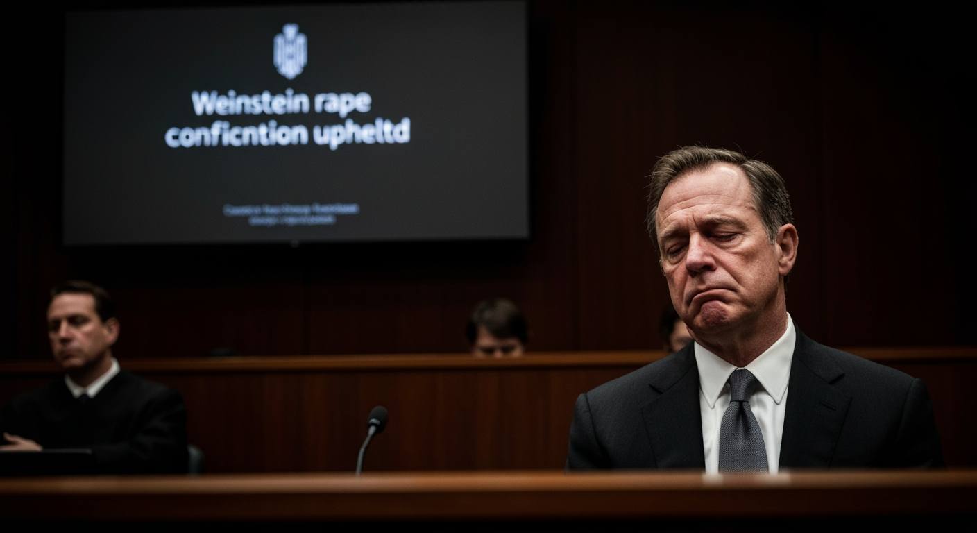 California Appeals Court Upholds Weinstein Rape Conviction, Orders Resentencing