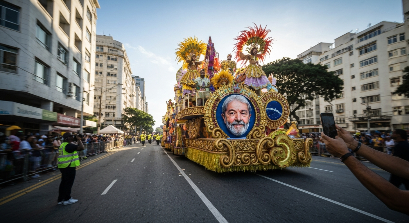 Carnaval Controversy: Lula Tribute Float Ignites Debate in Rio