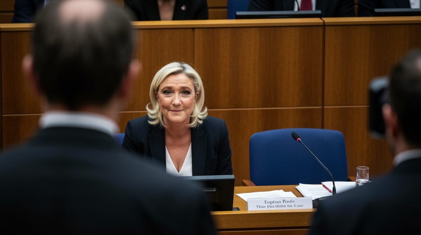 Marine Le Pen Awaits Pivotal Appeal Verdict in EU Funds Case, Political Future Hangs in Balance