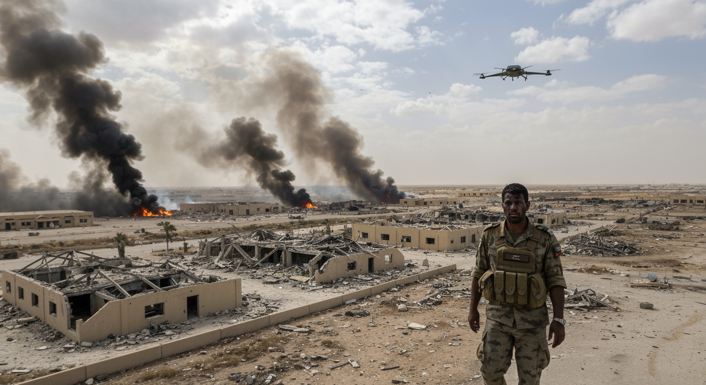 Escalation in the Gulf: Iranian Drones and Missiles Strike Kuwait and Saudi Arabia Amid Regional Conflict