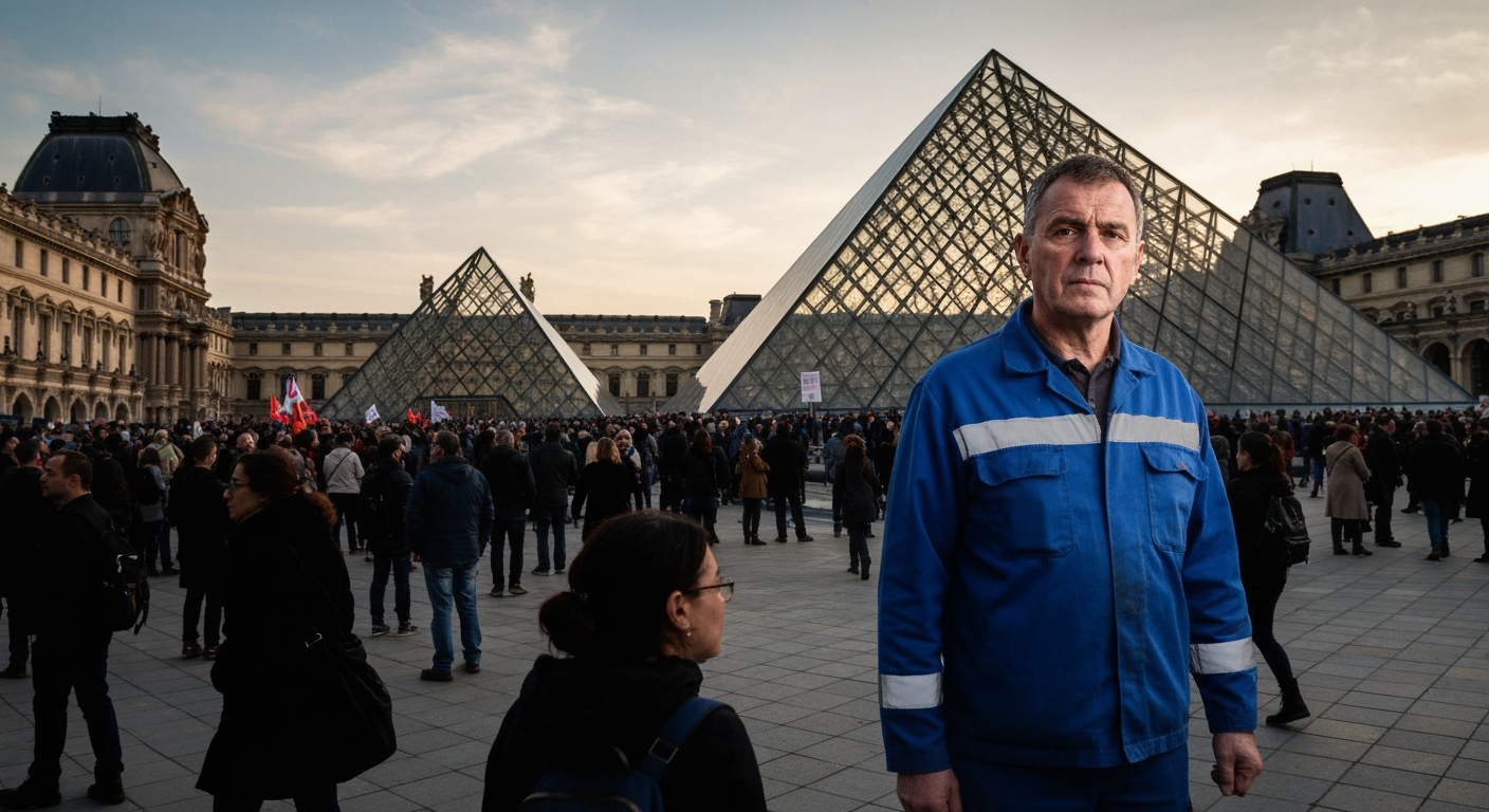 Louvre Shuts Down Amid Widespread Worker Strikes, Thousands Turned Away