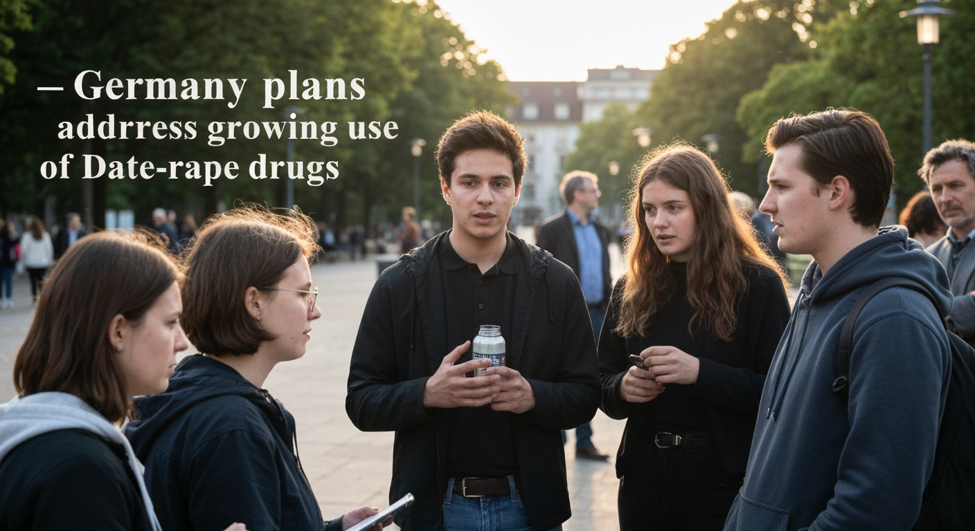 Germany Fortifies Legal Stance Against Date-Rape Drugs, Reclassifying Them as Weapons