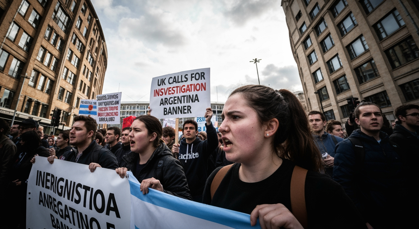 UK Demands FIFA Investigation After Argentina Players Display Falklands Banner in World Cup Semi-Final Uproar