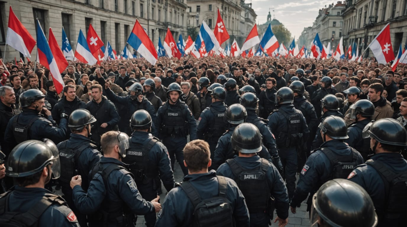 Massive Protests Erupt in Belgrade Over Government Corruption