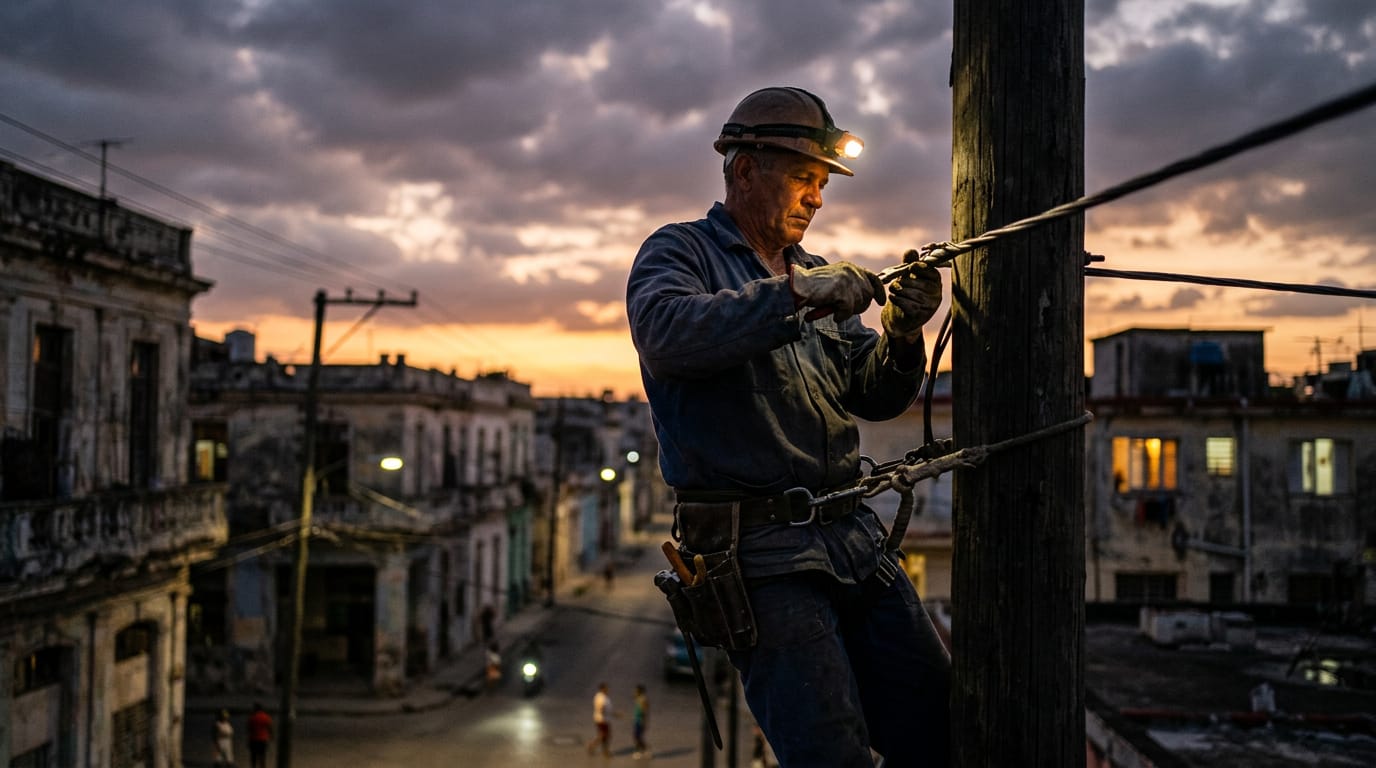 Cuba Plunges Deeper into Darkness as Blackouts Hamper Fragile Restoration Efforts