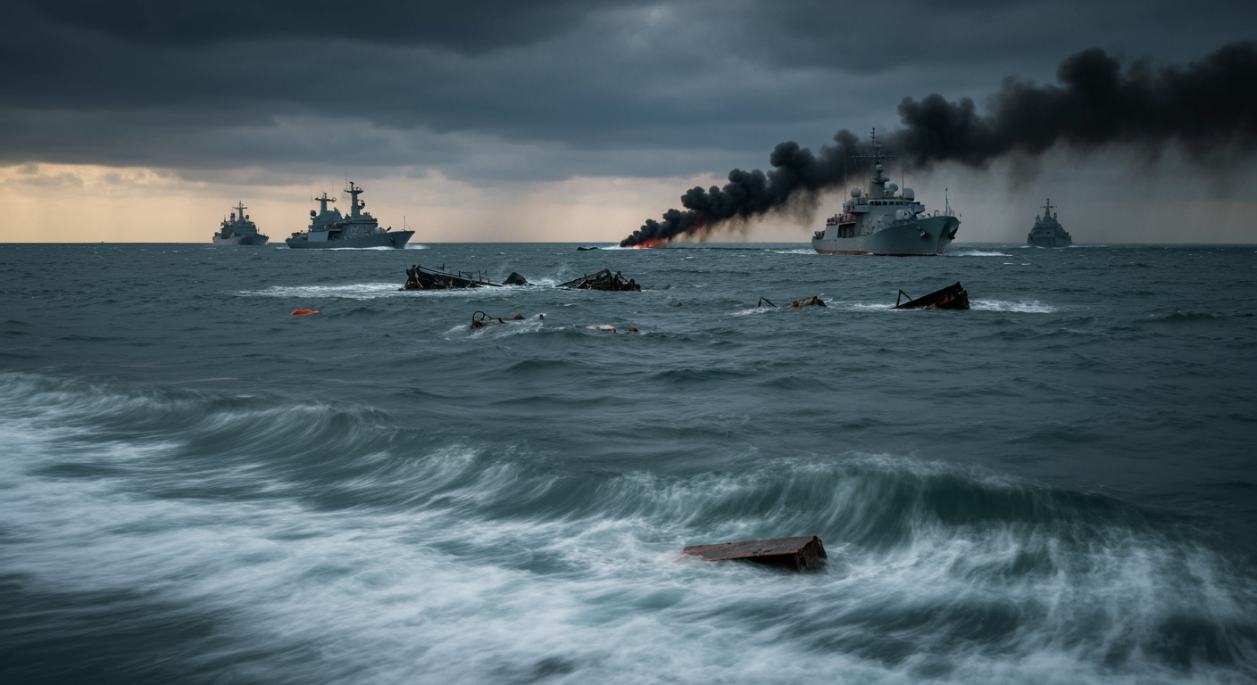 Ukraine Intensifies Azov Sea Offensive, Striking 11 More Russian Vessels in Critical Maritime Campaign