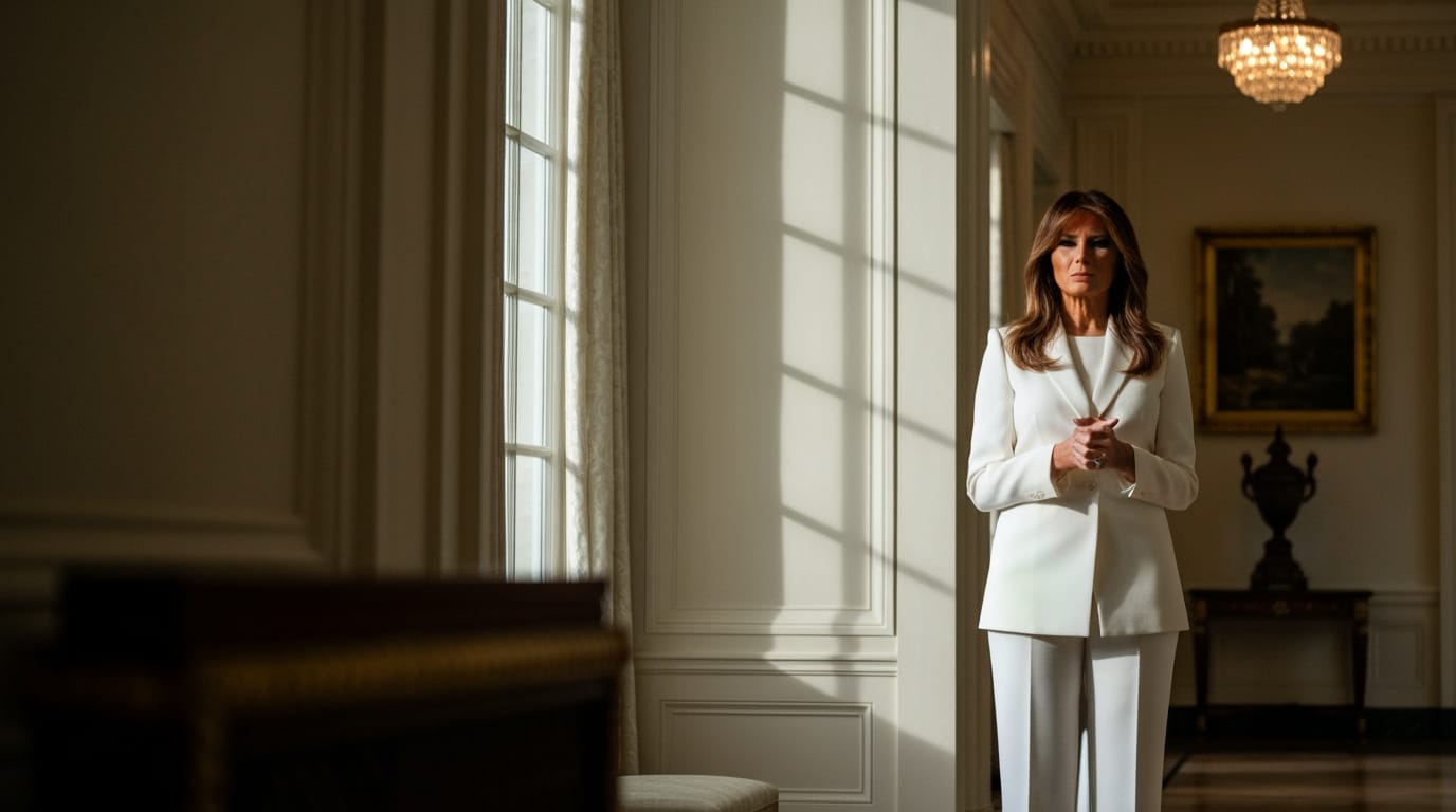 Melania Trump Addresses Epstein Controversy in Rare White House Statement