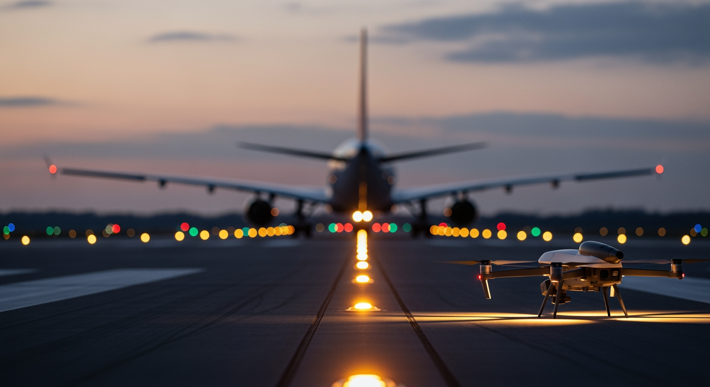 Berlin Airport Grounded by Drone Incursion, Highlighting Escalating European Airspace Threat