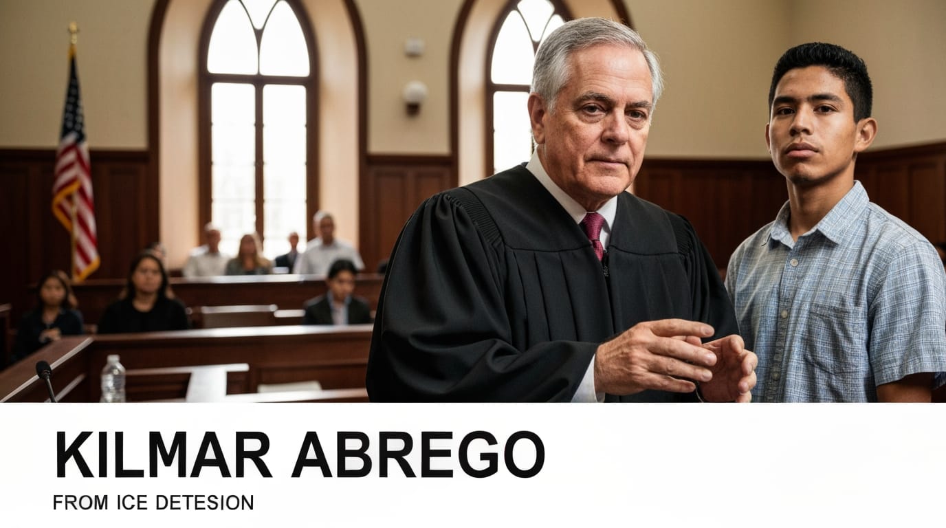 Federal Judge Orders Immediate Release of Kilmar Abrego Garcia from ICE Detention