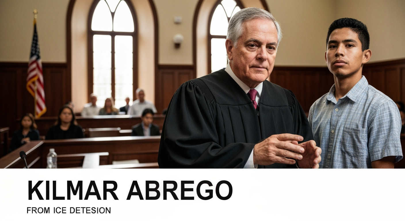 Federal Judge Orders Immediate Release of Kilmar Abrego Garcia from ICE Detention